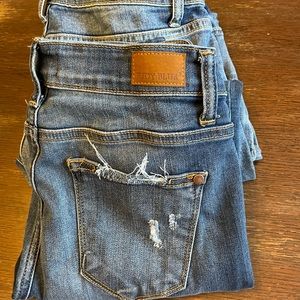 Two pairs of Judy Blue jeans - size 9.